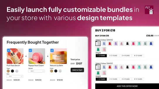 Fly: Bundles, Upsells &amp; FBT screenshot