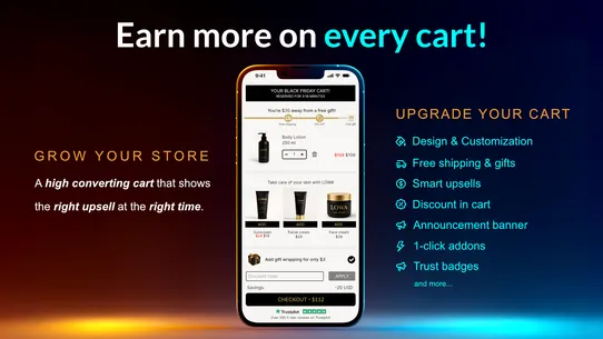 EliteCart &amp; Upsell screenshot