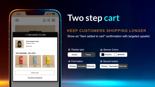 EliteCart &amp; Upsell screenshot