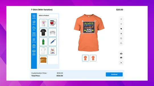 PODbazi: Tshirt Product Design screenshot