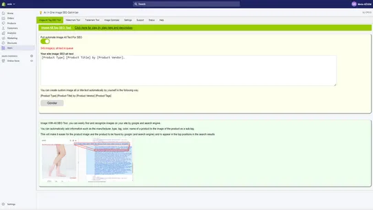 Wise Image SEO Optimizer screenshot