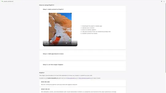 popfly‑products screenshot