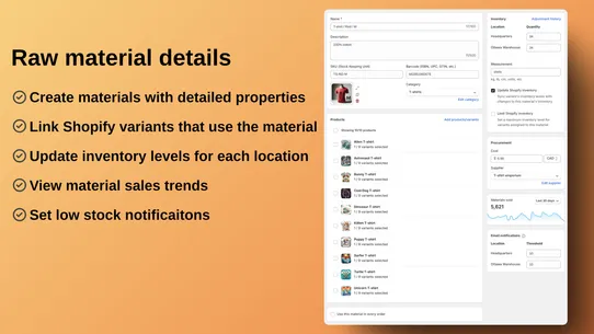 Material Manager screenshot