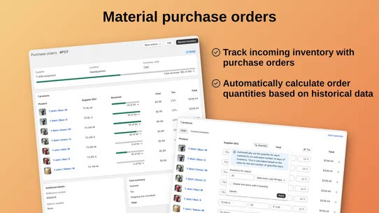 Material Manager screenshot