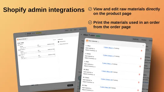 Material Manager screenshot