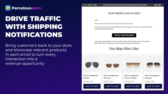 Parcelous Order Tracking screenshot