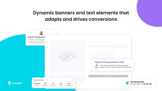 Trumpet ‑ Product Banners screenshot