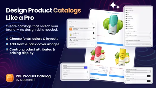 Meetanshi PDF Product Catalog screenshot