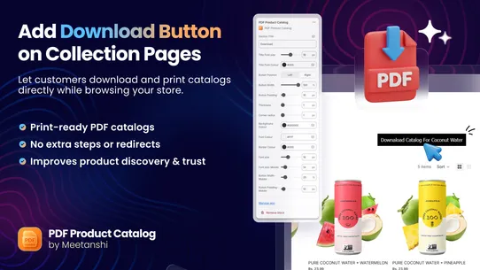 Meetanshi PDF Product Catalog screenshot