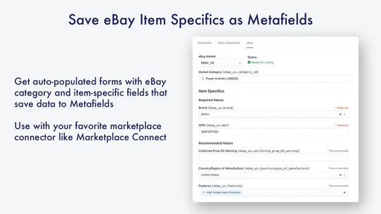 Bonify Custom Fields screenshot