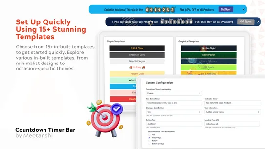 Meetanshi Countdown Timer Bar screenshot