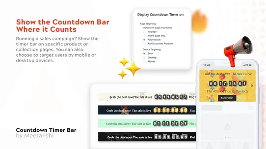 Meetanshi Countdown Timer Bar screenshot