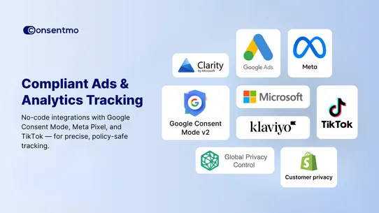 Consentmo GDPR Compliance screenshot