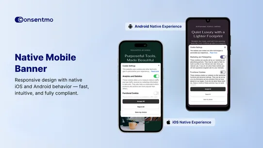 Consentmo GDPR Compliance screenshot