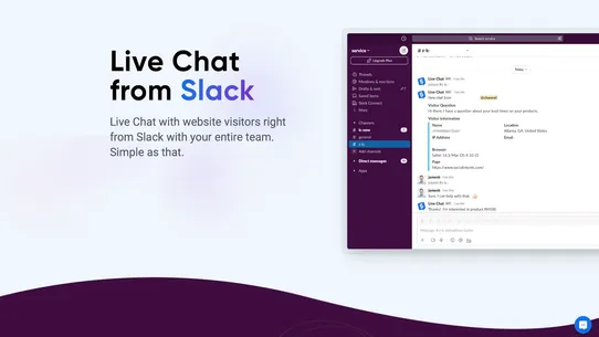 Social Intents Live Chat screenshot