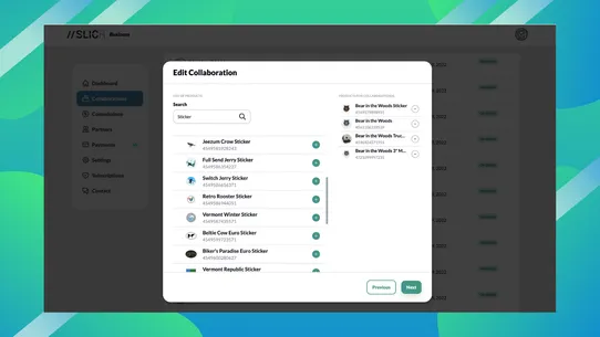 Slicr Collaboration Manager screenshot