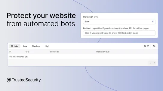 TS Security &amp; Country IP block screenshot