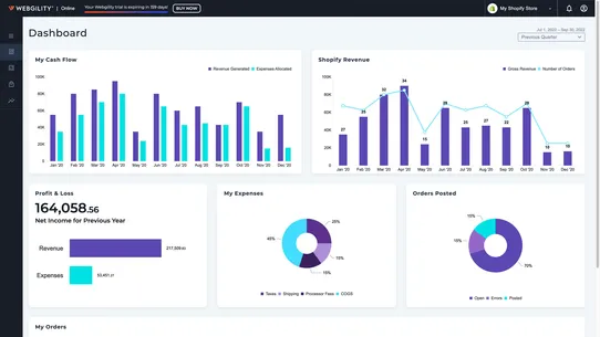 Webgility x QuickBooks Online screenshot