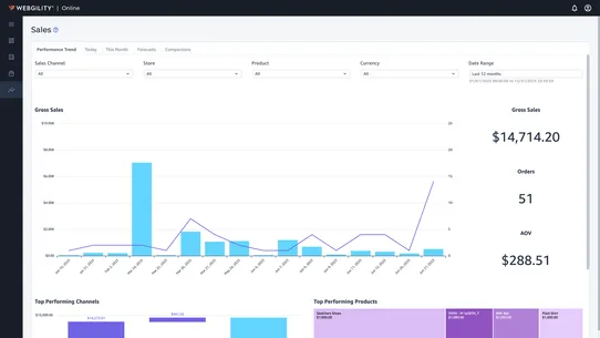 Webgility x QuickBooks Online screenshot