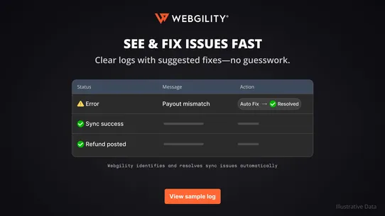 Webgility ‑ QBO &amp; Xero Sync screenshot