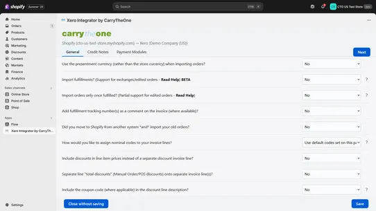 Xero Connector by CarryTheOne screenshot