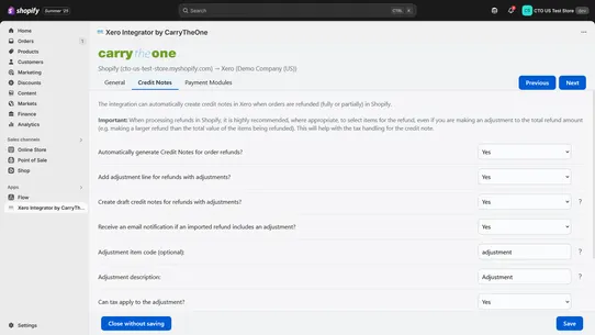Xero Connector by CarryTheOne screenshot