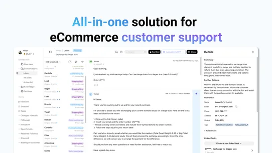 Notch – Customer Support Suite screenshot