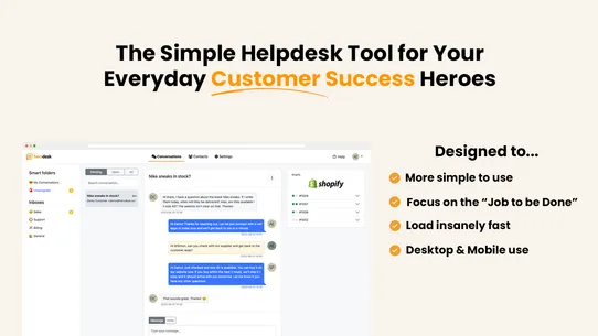 Herodesk screenshot