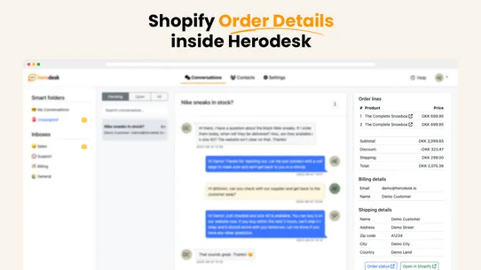 Herodesk screenshot