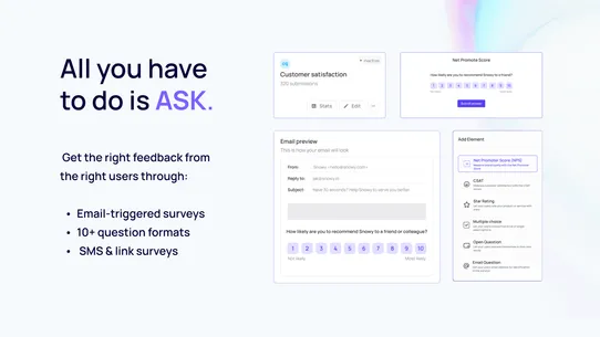 Trackey: Post Purchase Surveys screenshot