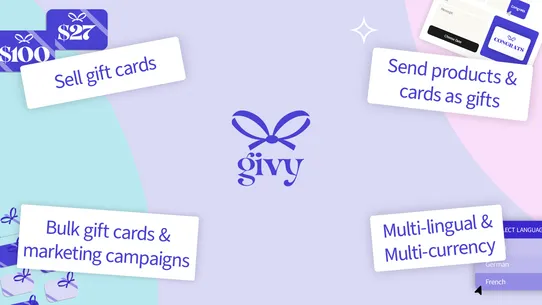 Givy → Gifting &amp; Gift Cards screenshot