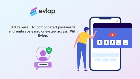 Evlop ‑ Passwordless login screenshot