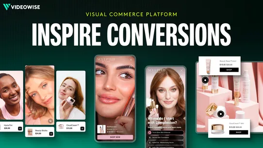 VIDEOWISE Shoppable Video UGC screenshot