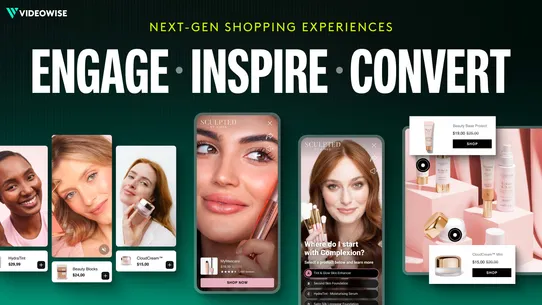 VIDEOWISE Shoppable Video UGC screenshot