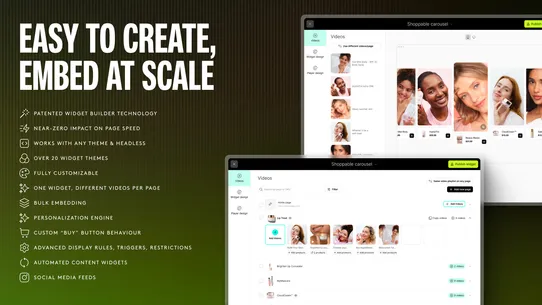 VIDEOWISE Shoppable Video UGC screenshot