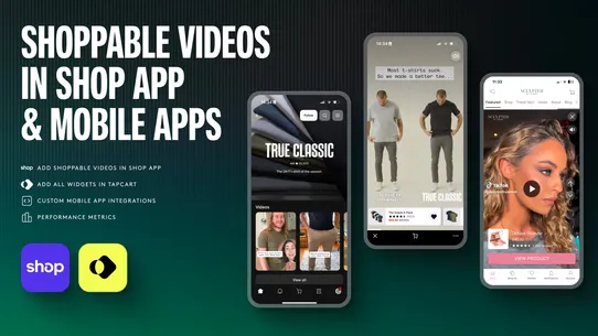 VIDEOWISE Shoppable Video UGC screenshot