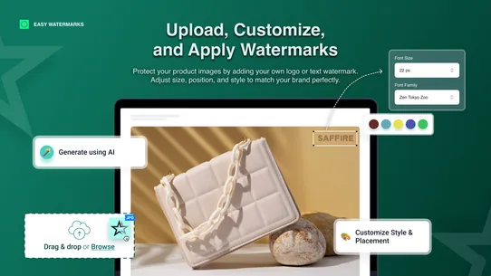 Easy Watermarks | Engage screenshot
