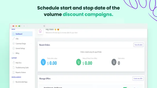 Bulk Volume Discounts Trustapp screenshot