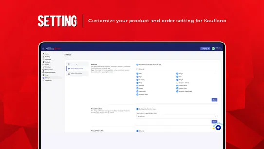 CedCommerce Kaufland Channel screenshot