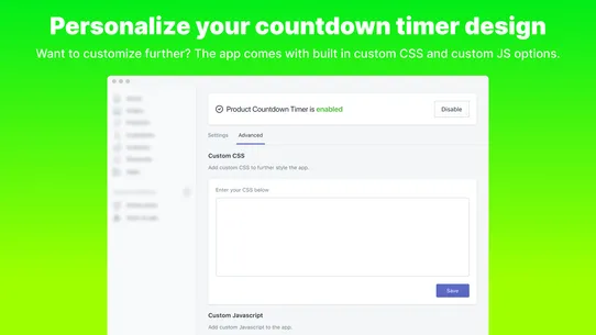 Urgency Bear Countdown Timer screenshot