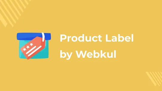 Webkul Product Label screenshot