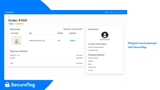 SecureTag‑ Fight Fakes &amp; Fraud screenshot