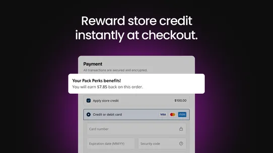 Angle: Store Credit Cashback screenshot