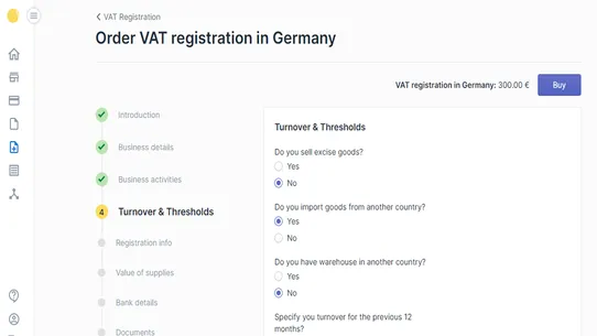 LOVAT Compliance screenshot