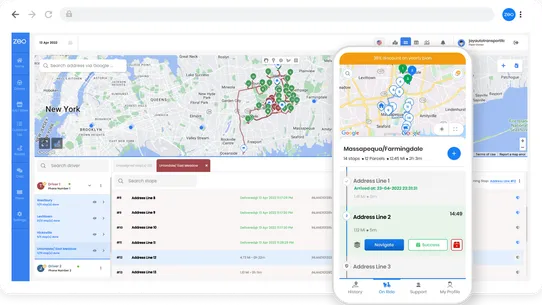 Zeo Route Planner screenshot