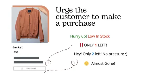 Hey!Scarcity Low Stock Counter screenshot