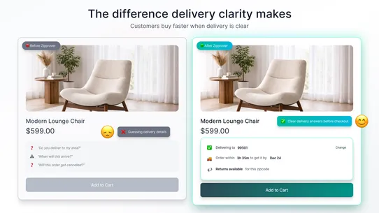Zipcode Checker ‑ Zipprover screenshot
