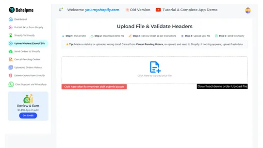 BulkPro ‑ Order Import screenshot