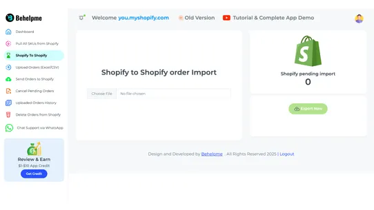 BulkPro ‑ Order Import screenshot