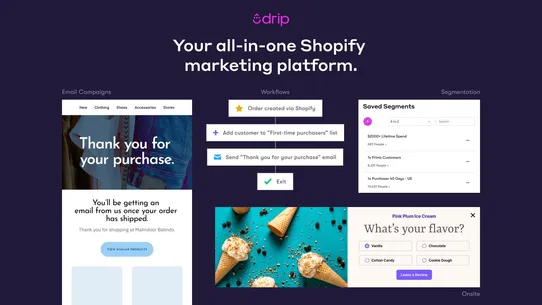 Drip: Email Marketing &amp; Popups screenshot